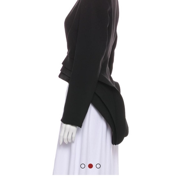 Brandon Maxwell Black Jacket $2195 - Picture 2 of 4